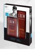A. Crew Power Cleanser Shampoo 250ml + Firm Styling Hold Styling Gel 250ml